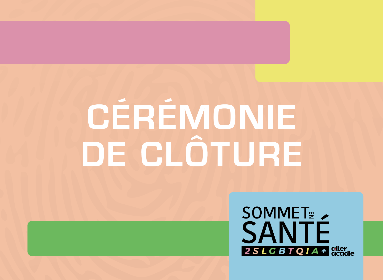 Cérémonie de clôture